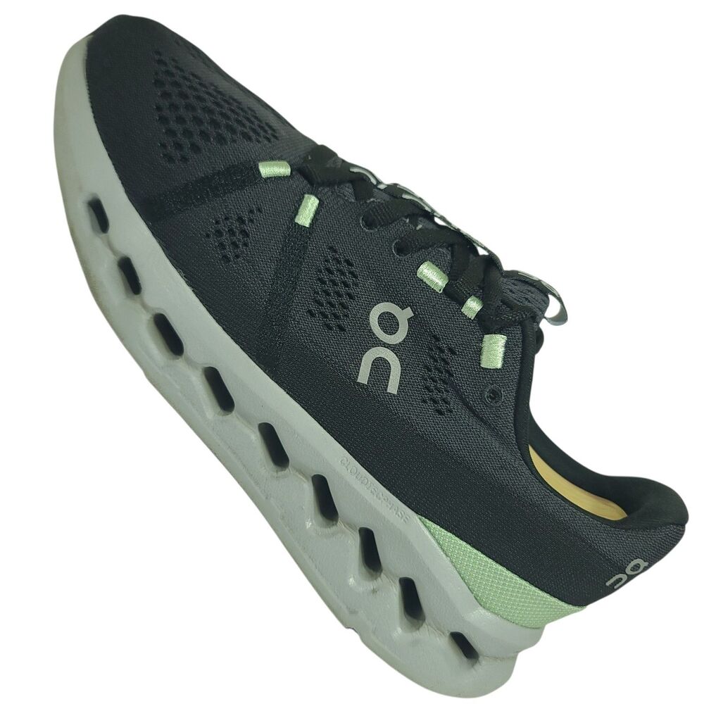 ON Cloud Cloudsurfer Iron/Glacier Black  Women's Size 8 EXCELLENT CONDITION
